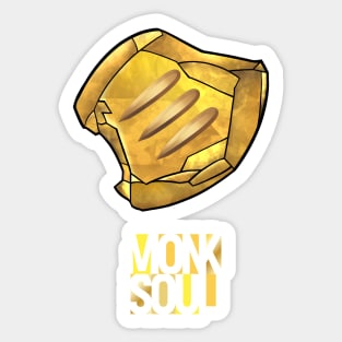 Monk Soul - FF14 Job Crystal T-Shirt Sticker